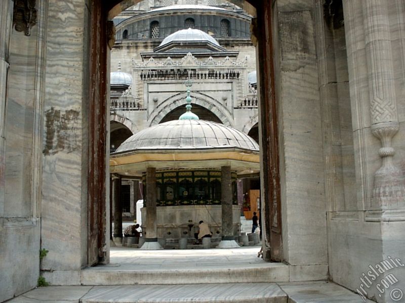 Beyazit Mosque located in the district of Beyazit in Istanbul city of Turkey.
